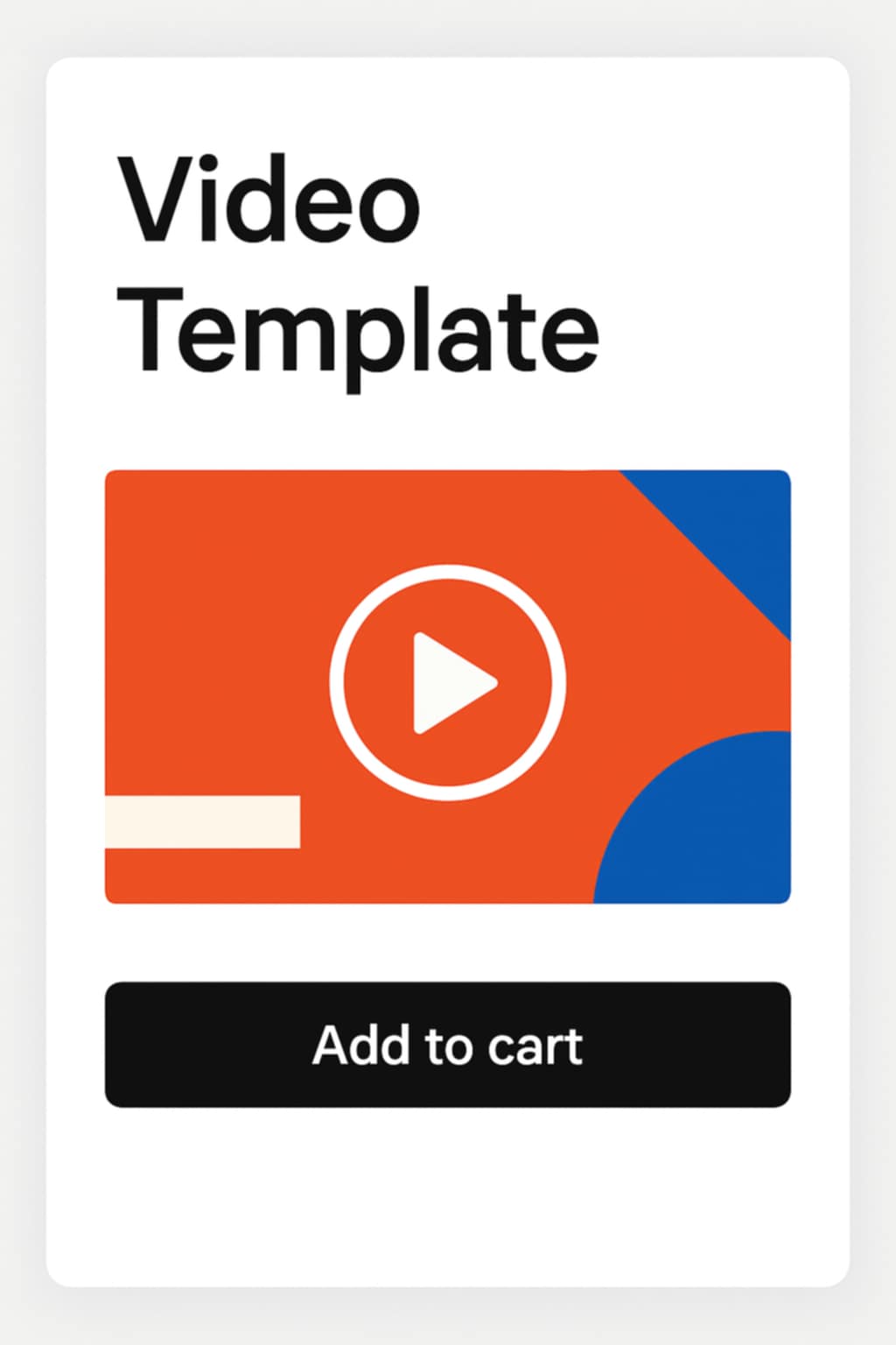 Video Templates / Presets